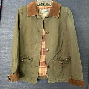 L.L. Bean Green Utility Jacket
